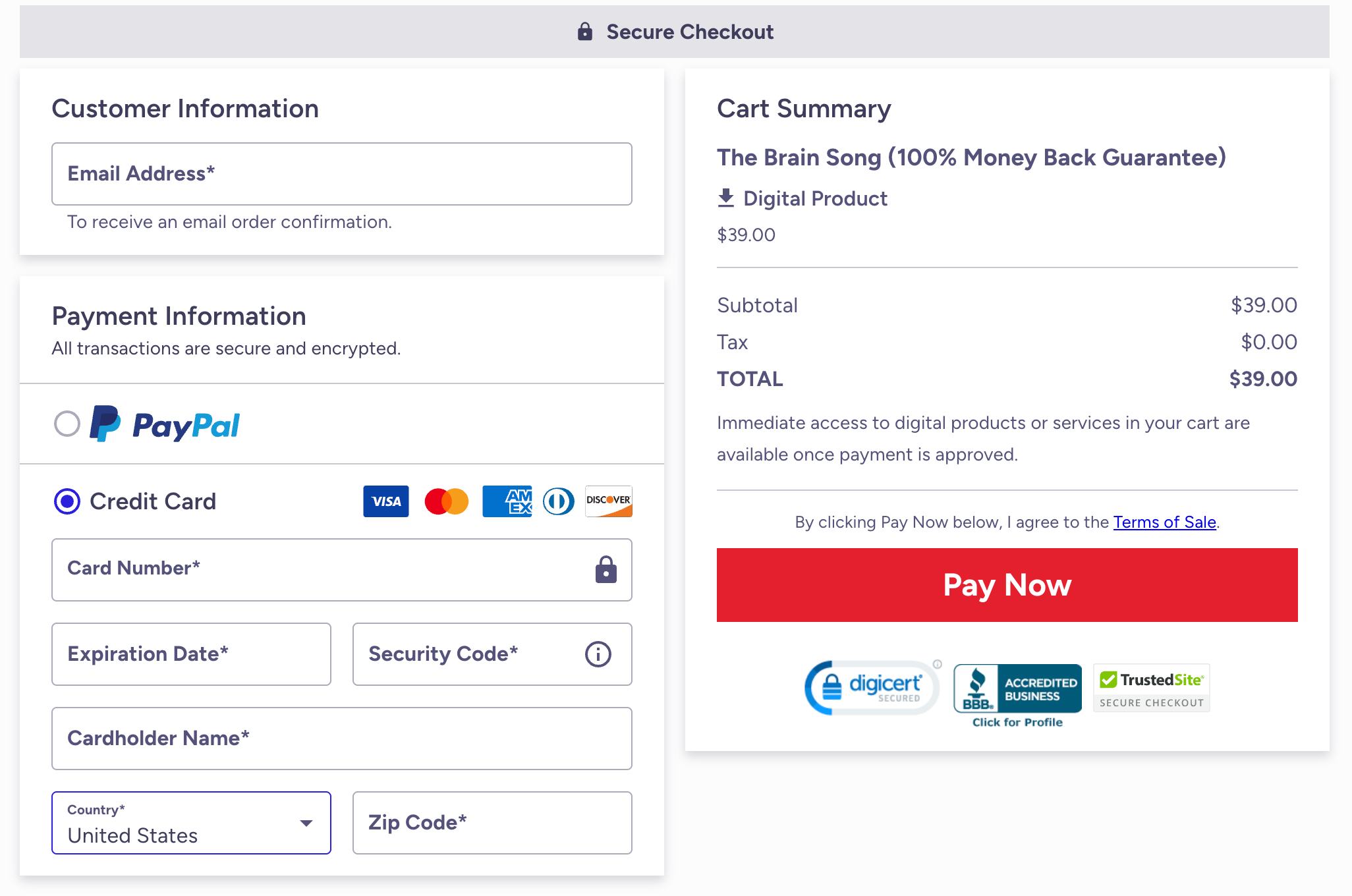 Gobrainsong.com price